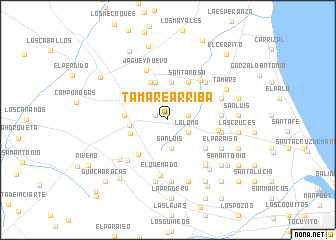 map of Tamare Arriba