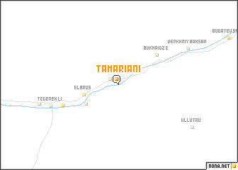 map of Tamariani