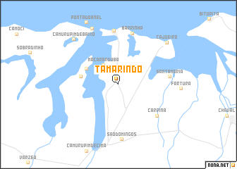 map of Tamarindo