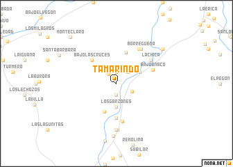 map of Tamarindo