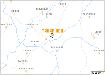 map of Tamarindo