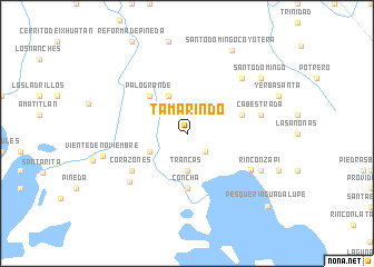 map of Tamarindo