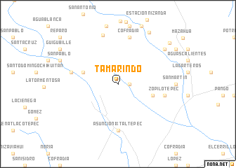 map of Tamarindo