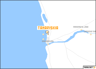 map of Tamariskia