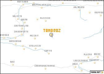 map of Tamaroz
