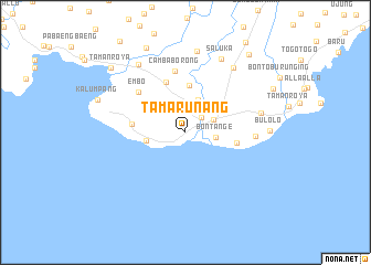 map of Tamarunang