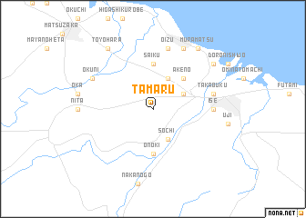 map of Tamaru