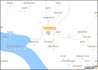 map of Tamaru