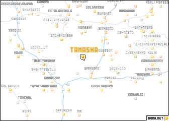 map of Tamāshā