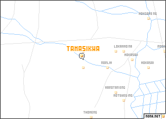 map of Tamasikwa