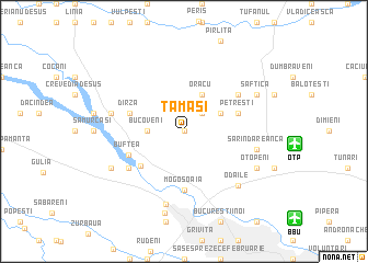 map of Tamaşi