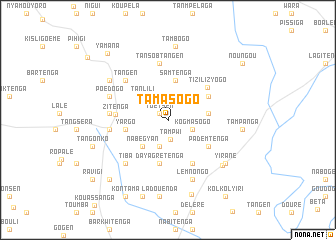 map of Tamasogo