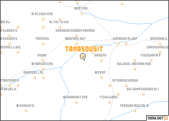 map of Tamasousit