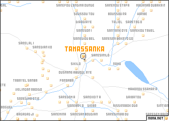 map of Tamassanka