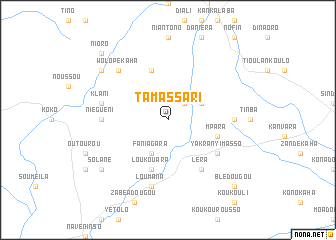 map of Tamassari