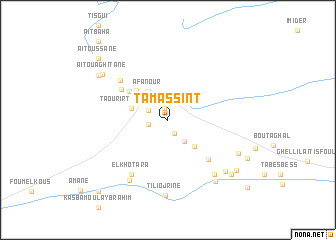 map of Tamassint