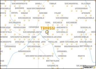 map of Tamassi