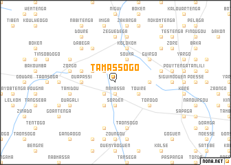map of Tamassogo