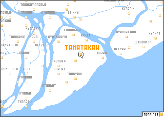 map of Tamatakaw