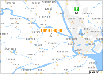 map of Tamatakaw