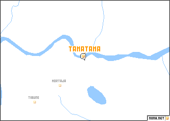 map of Tamatama