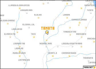 map of Tamata