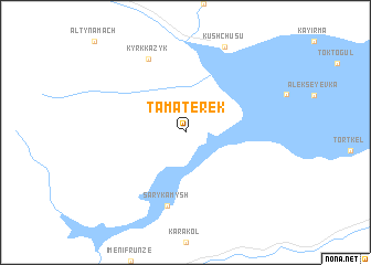 map of Tamaterek