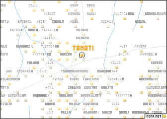 map of Tamati