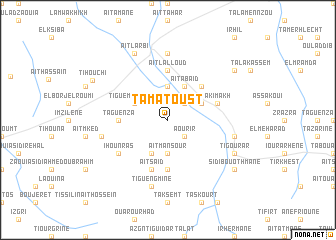 map of Tamatoust