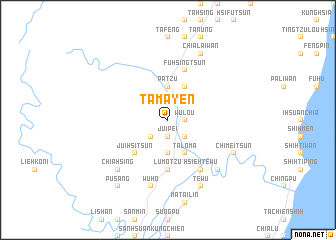 map of Ta-ma-yen