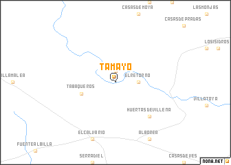 map of Tamayo