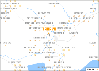 map of Tamayo