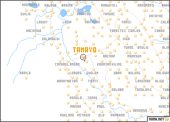 map of Tamayo