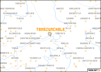 map of Tamazunchale