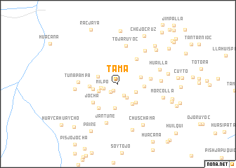 map of Tama