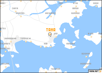 map of Tama