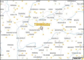 map of Tambadou