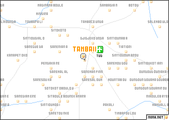 map of Tamba II