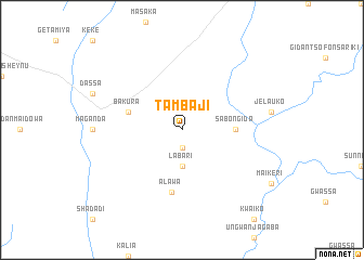 map of Tambaji