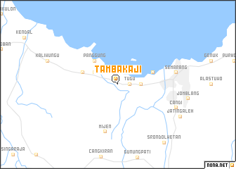 map of Tambakaji