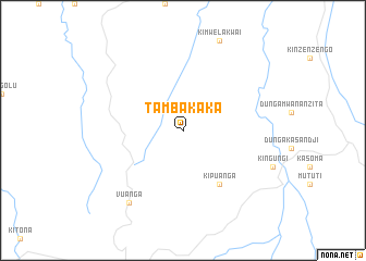 map of Tamba-Kaka