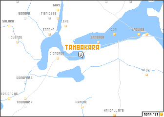 map of Tambakara