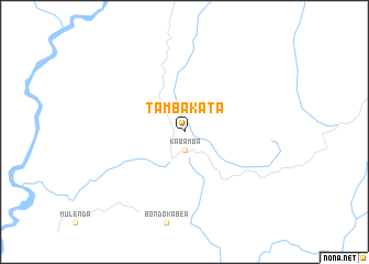 map of Tambakata