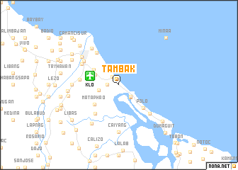 map of Tambak