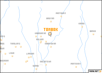 map of Tambak