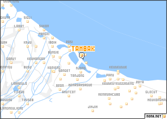 map of Tambak