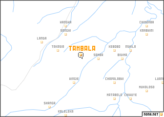 map of Tambala