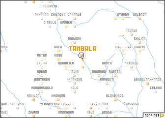 map of Tambala