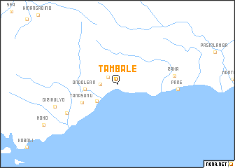 map of Tambale