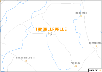 map of Tamballapalle